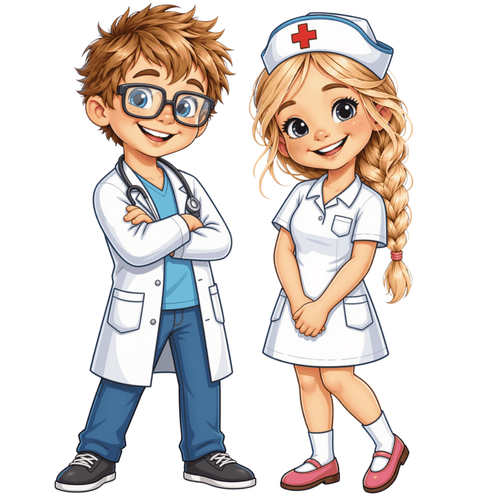 storm og sigga illustration hospitalet