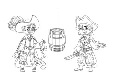 tegning fastelavn 53