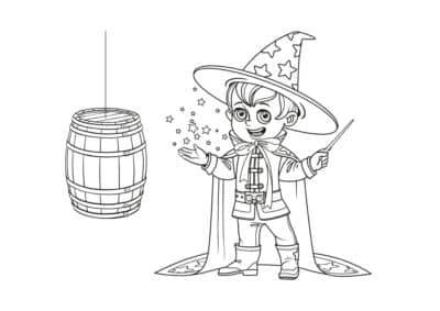 tegning fastelavn 57