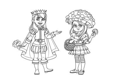 tegning fastelavn 60