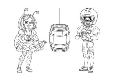 tegning fastelavn 69