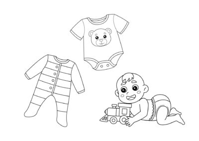 tegninger af mennesker 62 tegning af baby 2