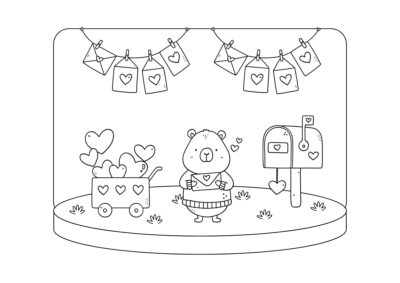 tegning af capybara 19