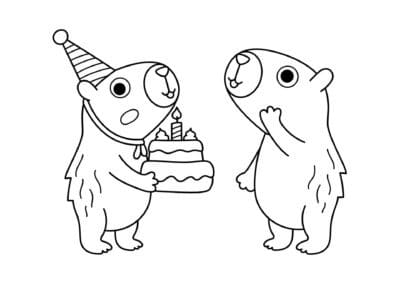 tegning af capybara 9