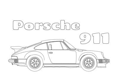 tegning af bil 26