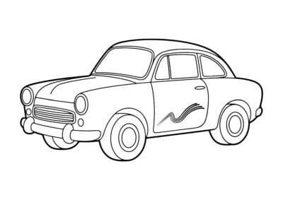 tegning af bil 29