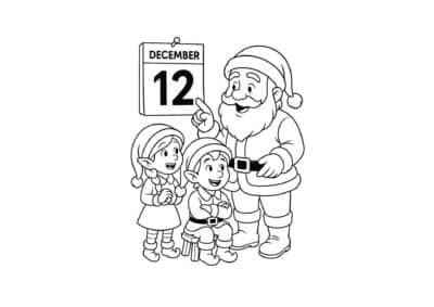 billedet af årets juleeventyr - en julekalender med 24 afsnit.