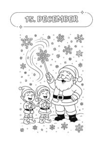 tegning julekalender kapitel 15