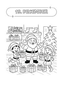 tegning julekalender kapitel 19