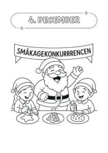 tegning julekalender kapitel 4