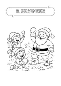 tegning julekalender kapitel 5