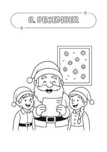 tegning julekalender kapitel 8