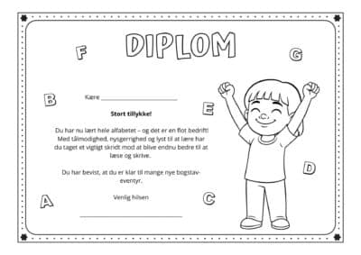 diplom laert alfabetet 1