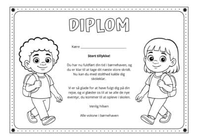 diplom skoleklar 3