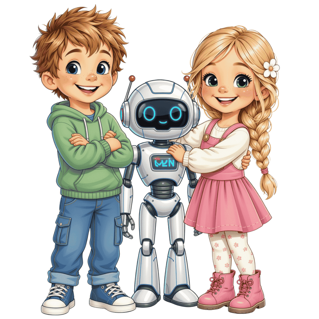 storm-og-sigga-illustration-robot storm og sigga illustration robot
