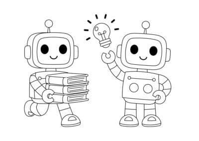 tegning af robot 31
