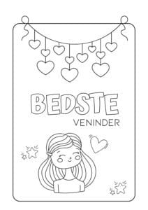 tegning bedste venner 6