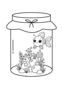 tegninger af glaskrukke 1