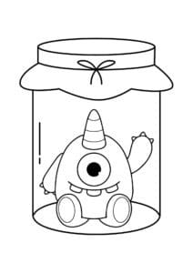 tegninger af glaskrukke 27