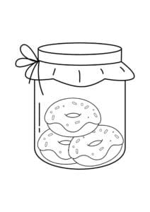 tegninger af glaskrukke 31