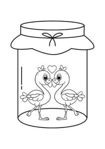 tegninger af glaskrukke 33