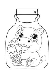 tegninger af glaskrukke 45