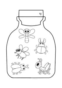 tegninger af glaskrukke 54