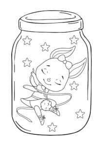 tegninger af glaskrukke 58