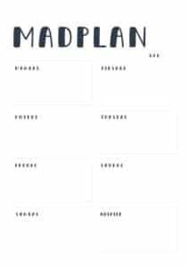 madplan 4