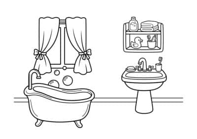 tegning af vaerelse 10