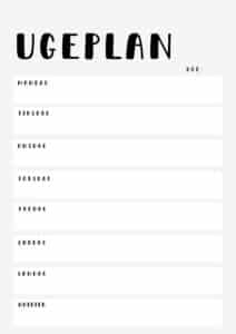 ugeplan 5