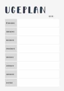ugeplan 7