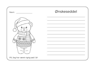 oenskeseddel til print 11