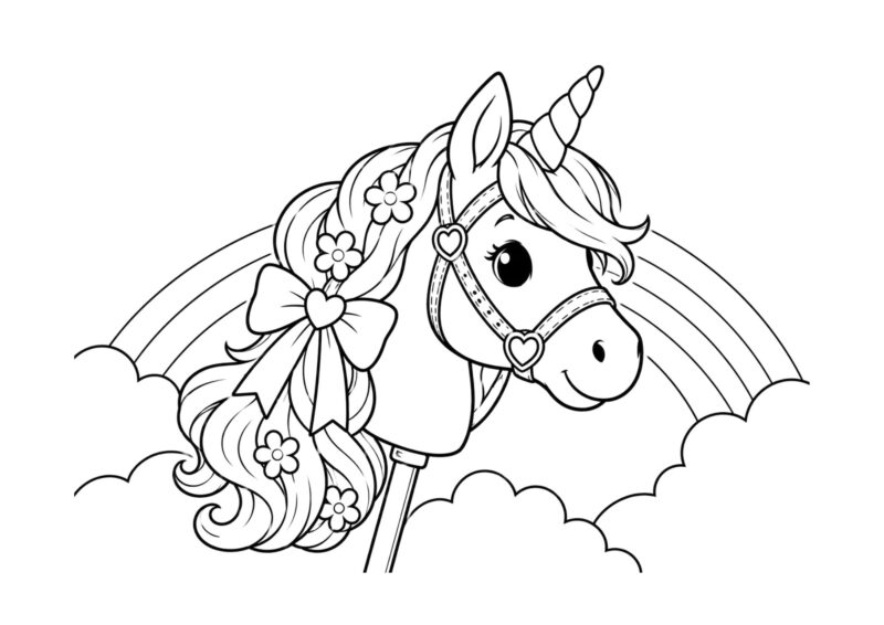 tegning-af-kaephest-25