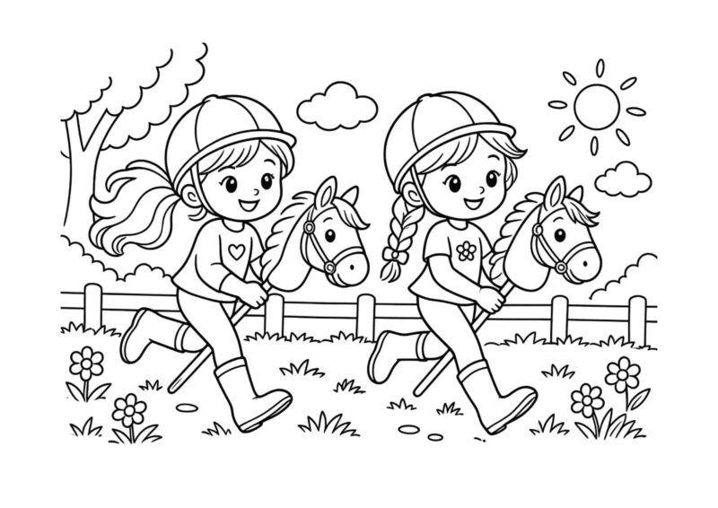 tegning-af-kaephest-27